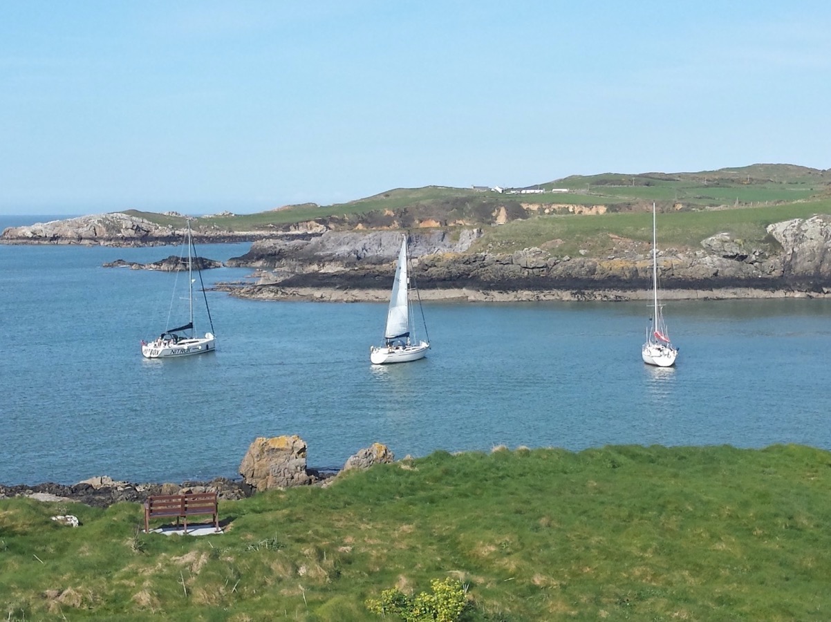 View towards St Patrick's head from Angorfa.